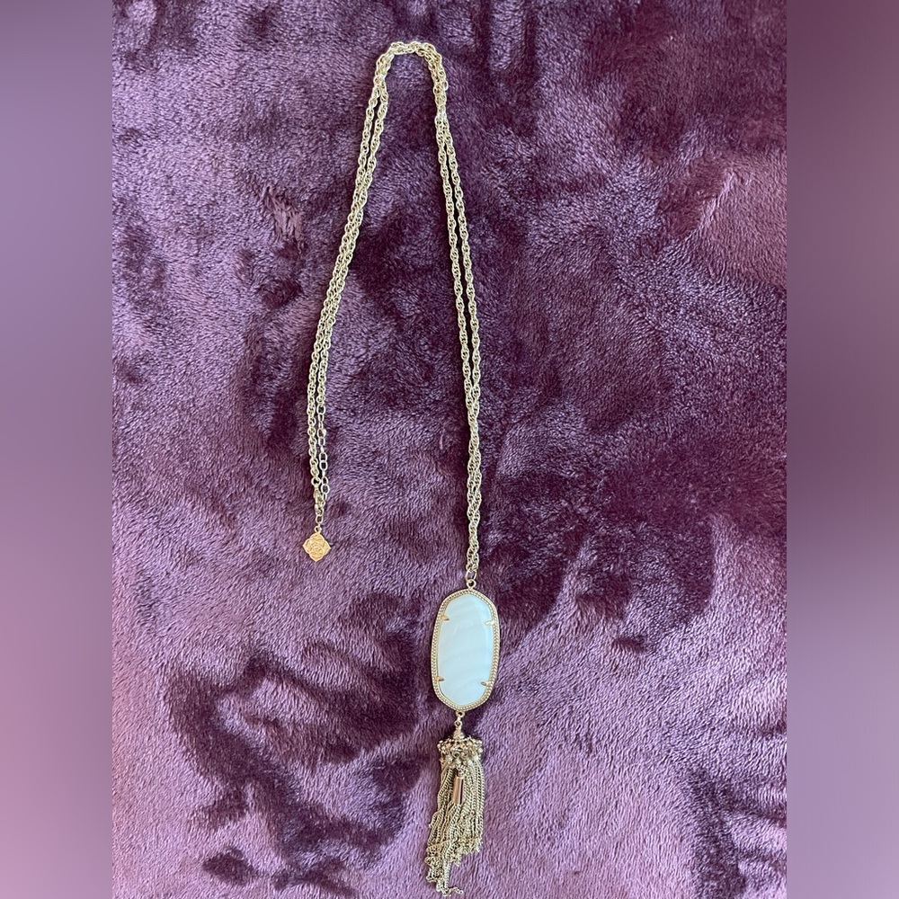 Kendra Scott White/Gold Necklace
